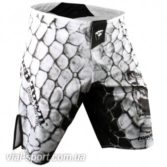 Шорти ММА PunchTown Frakas Ryushin Shorts White